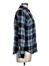 Rails 100% Rayon Plaid Blue Long Sleeve Button-Down Shirt Size L - photo 4