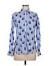 Assorted Brands Print Blue Long Sleeve Blouse Size EU 38 / US 8 - photo 1