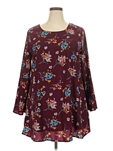 LoveRiche 3/4 Sleeve Blouse (view 1)
