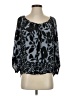 Tolani Black 3/4 Sleeve Blouse Size S - photo 1