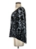 Tolani Black 3/4 Sleeve Blouse Size S - photo 5