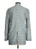 Madewell 100% Linen Checkered-gingham Teal Blazer Size XS - photo 2