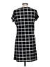 Jonathan Martin Houndstooth Black Casual Dress Size L - photo 2