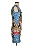 Clover Canyon Graphic Blue Cocktail Dress Size XS - photo 4