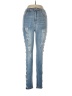 K. Jordan Hearts Blue Jeans Size 10 - photo 1