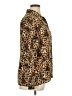Rena Rowan 100% Polyester Animal Print Brown Long Sleeve Blouse Size 14 - photo 4