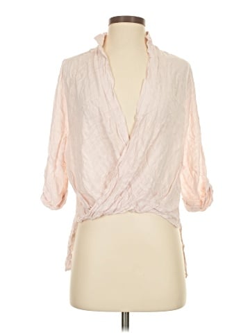 Silence and Noise 3/4 Sleeve Blouse (view 1)