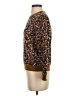 J.Crew Animal Print Brown Pullover Sweater Size S - photo 5