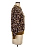 J.Crew Animal Print Brown Pullover Sweater Size S - photo 4