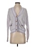 Aqua 100% Polyester Purple Cardigan Size XS - photo 1