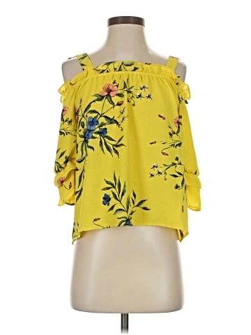 Twine & String 3/4 Sleeve Blouse (view 1)