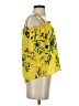 Twine & String Yellow 3/4 Sleeve Blouse Size S - photo 4