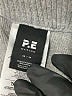 P.E Nation Chevron-herringbone Gray Track Pants Size XS - photo 7