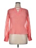 Very J Pink Long Sleeve Blouse Size 1X (estimated) - photo 1