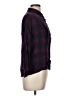 Rails 100% Rayon Plaid Burgundy Long Sleeve Button-Down Shirt Size M - photo 4