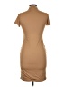 Heart & Hips Solid Tan Casual Dress Size L - photo 2