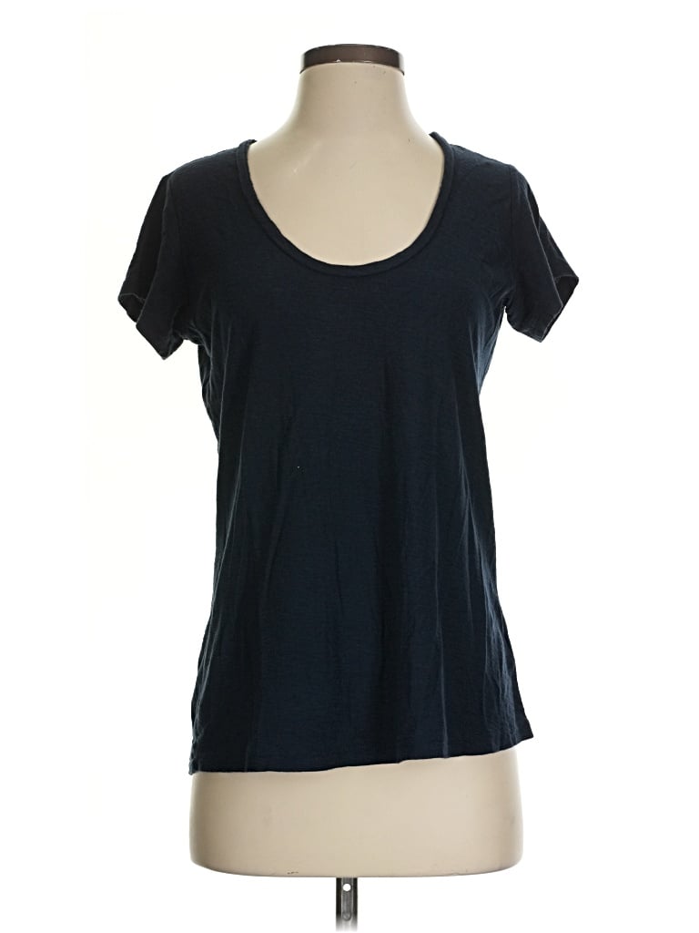 Pre-owned James Perse Short Sleeve T-shirt In Black