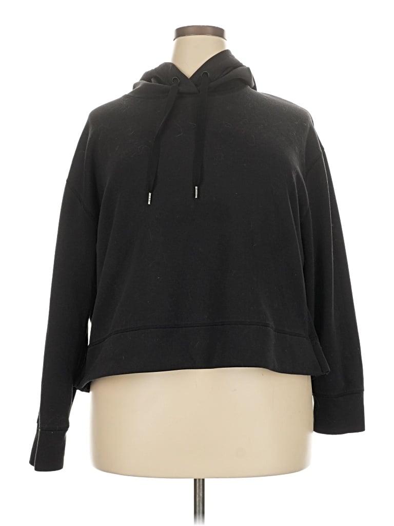 Pre-owned Avia Pullover Hoodie In Black