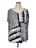 Westport Blue Short Sleeve Henley Size XL - photo 1