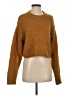 H&M Solid Brown Pullover Sweater Size S - photo 1