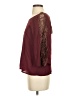 Miami 100% Polyester Burgundy 3/4 Sleeve Top Size XS - photo 5
