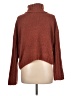SO 100% Polyester Chevron-herringbone Brown Pullover Sweater Size L - photo 2