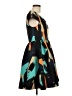 Moulinette Soeurs 100% Polyester Print Black Casual Dress Size 6 - photo 4