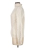 O'2nd 100% Cotton Ivory Turtleneck Sweater Size L - photo 5