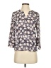 Daniel Rainn 100% Polyester Gray 3/4 Sleeve Blouse Size XS (petite) - photo 1