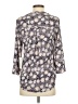 Daniel Rainn 100% Polyester Gray 3/4 Sleeve Blouse Size XS (petite) - photo 2