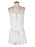Cloth & Stone 100% Tencel Solid White Gray Romper Size XS - photo 1