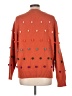 Jodifl Polka Dots Orange Pullover Sweater Size L - photo 2