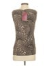 212 Collection Brown Sleeveless Top Size XS - photo 2