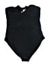 Unbranded Solid Black One Piece Swimsuit Size L - photo 2