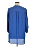 Jones Studio Blue 3/4 Sleeve Blouse Size XL - photo 2