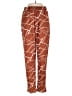 Shein Graphic Brown Casual Pants Size 4 - photo 1