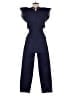 Rebecca Taylor Solid Blue Jumpsuit Size 4 - photo 2