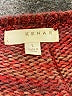 Kenar Tweed Red Pullover Sweater Size L - photo 7