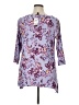 JM Collection Purple 3/4 Sleeve Blouse Size 0X - photo 2