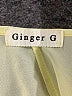 Ginger G. 100% Polyester Yellow Sleeveless Blouse Size M - photo 7