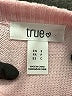 True Love Hearts Pink Pullover Sweater Size S - photo 7
