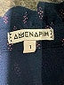 Amenapih 100% Polyester Blue 3/4 Sleeve Blouse Size S - photo 7