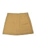 Commense Solid Tan Casual Skirt Size L - photo 2