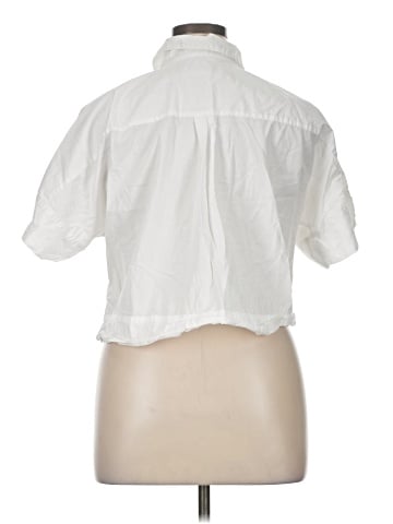 Ann Taylor LOFT Short Sleeve Blouse (view 2)