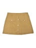 Commense Solid Tan Casual Skirt Size L - photo 1