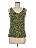 Unbranded Green Sleeveless Top Size M (estimated) - photo 1