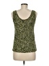 Unbranded Green Sleeveless Top Size M (estimated) - photo 2