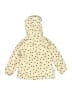 DKNY 100% Polyester Polka Dots Yellow Raincoat Size 3T - photo 2