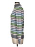 Golfino Stripes Gray Turtleneck Sweater Size 6 - photo 5