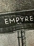 Empyre Graphic Black Denim Shorts Size M - photo 3